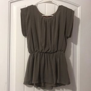 Peplum blouse